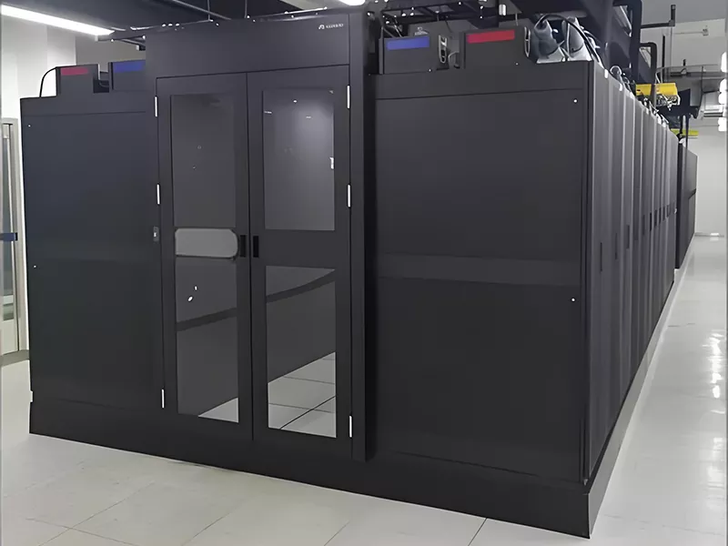 Gabinete modular de pasillo frío