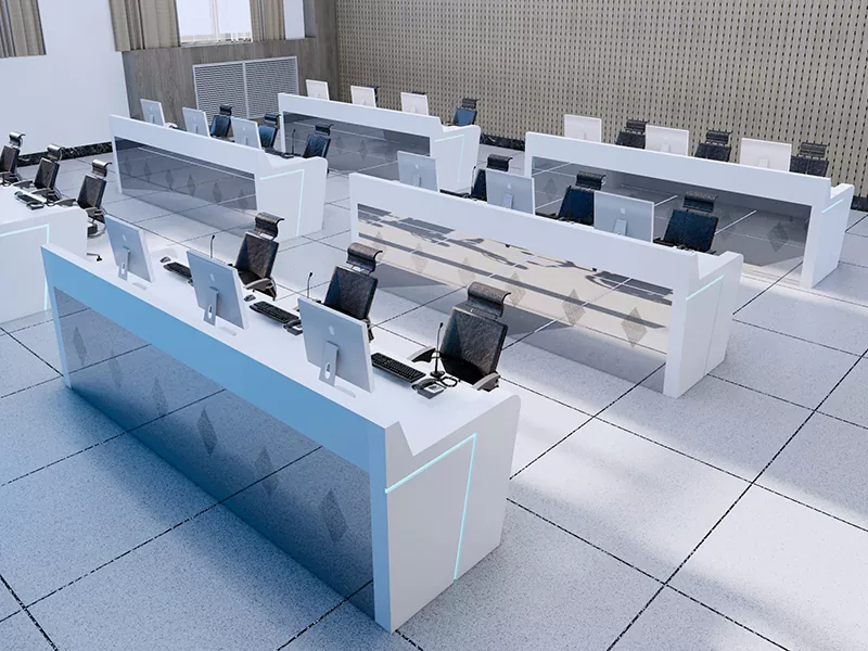 Consola de monitoreo modular