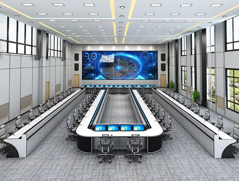 Consola de monitoreo multipuesto