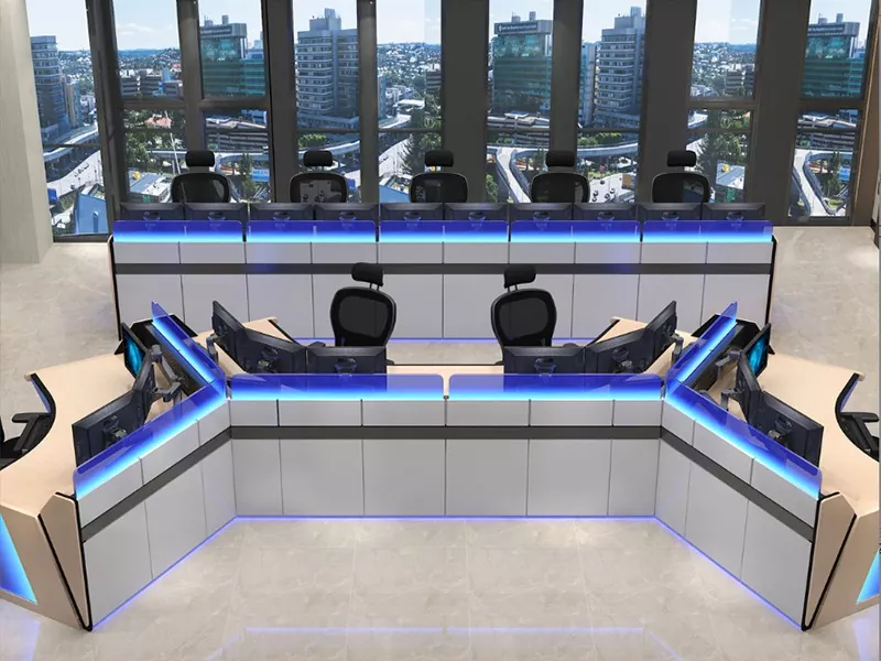 Consola de monitoreo de ciudad inteligente